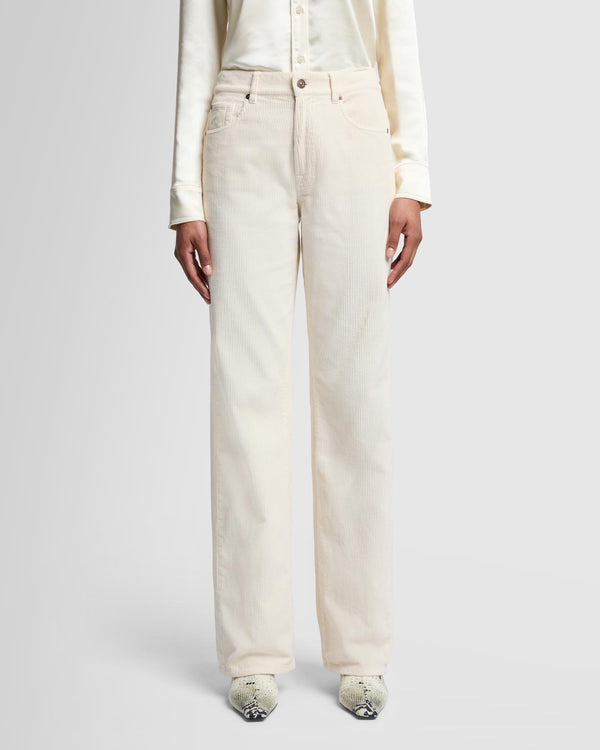 7 For All Mankind Corduroy Tess Trouser Pants