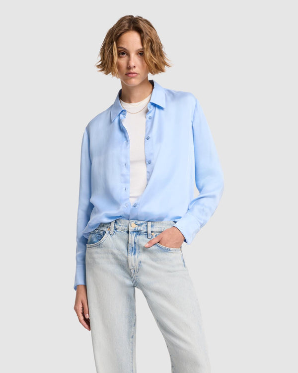 7 for all mankind Cupro Shirt Tops