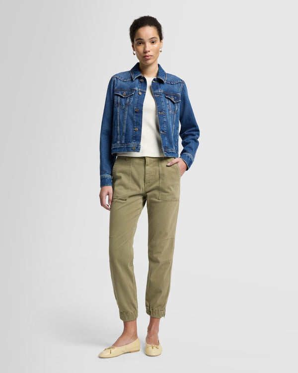 7 For All Mankind Darted Boyfriend Jogger Pants