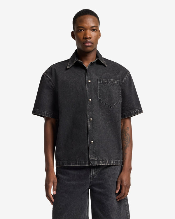 7 For All Mankind Denim Camp Shirt Shirts