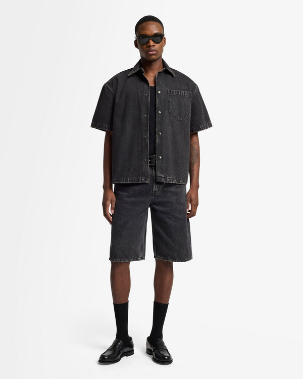 7 For All Mankind Denim Camp Shirt Shirts