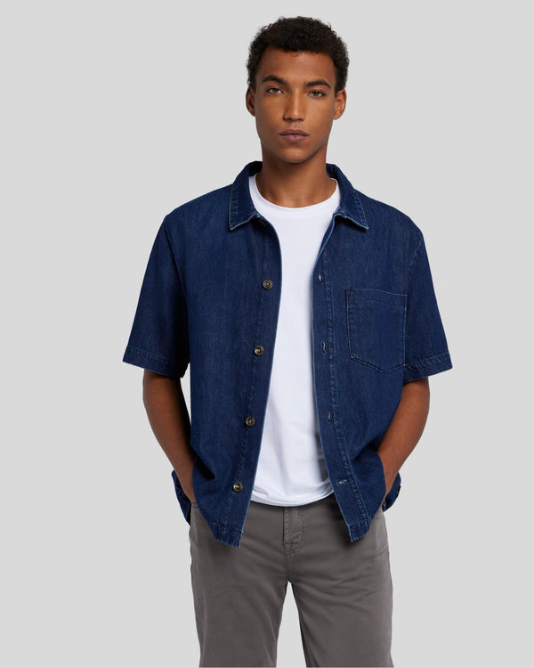 7 for all mankind Denim Camp Shirt Shirts