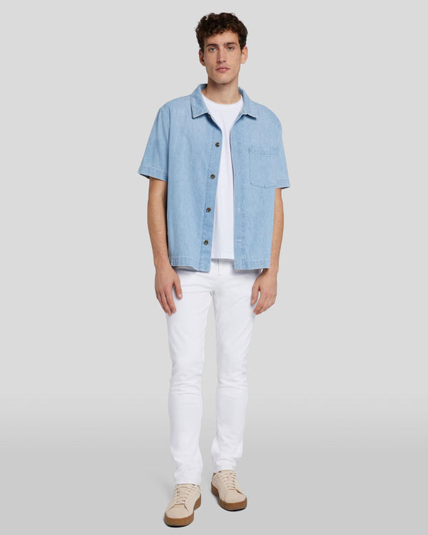 7 For All Mankind Denim Camp Shirt Shirts