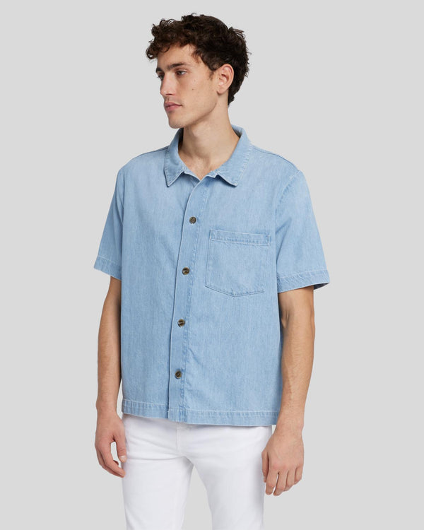 7 for all mankind Denim Camp Shirt Shirts