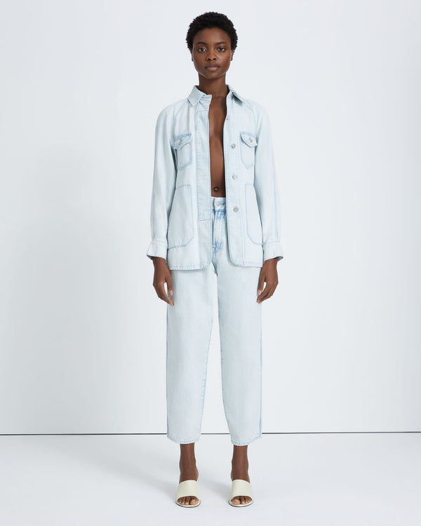 7 For All Mankind Denim Field Jacket Denim Jackets