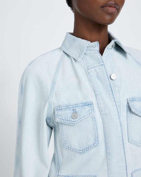 7 For All Mankind Denim Field Jacket Denim Jackets