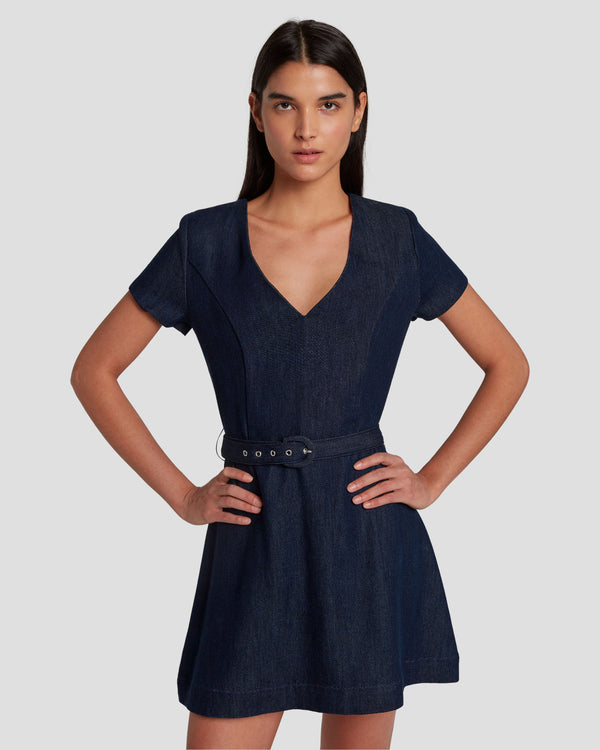 7 For All Mankind Denim Lustre Mod Dress Dresses
