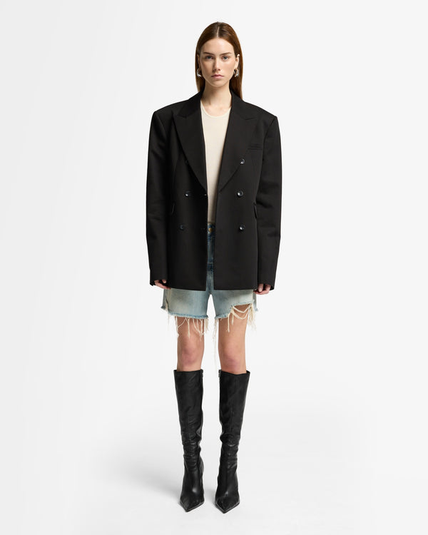 7 For All Mankind Double Breasted Blazer Jackets