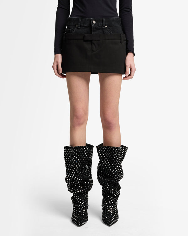 7 For All Mankind Double Waist Skirt Skirts