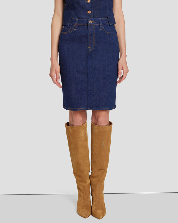 7 For All Mankind Easy Pencil Skirt Skirts