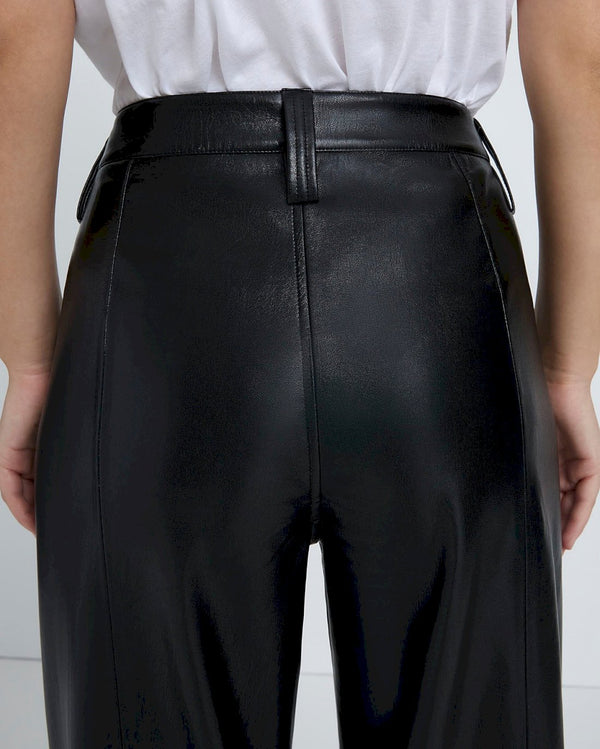 7 For All Mankind Faux Leather Easy Trouser Pants