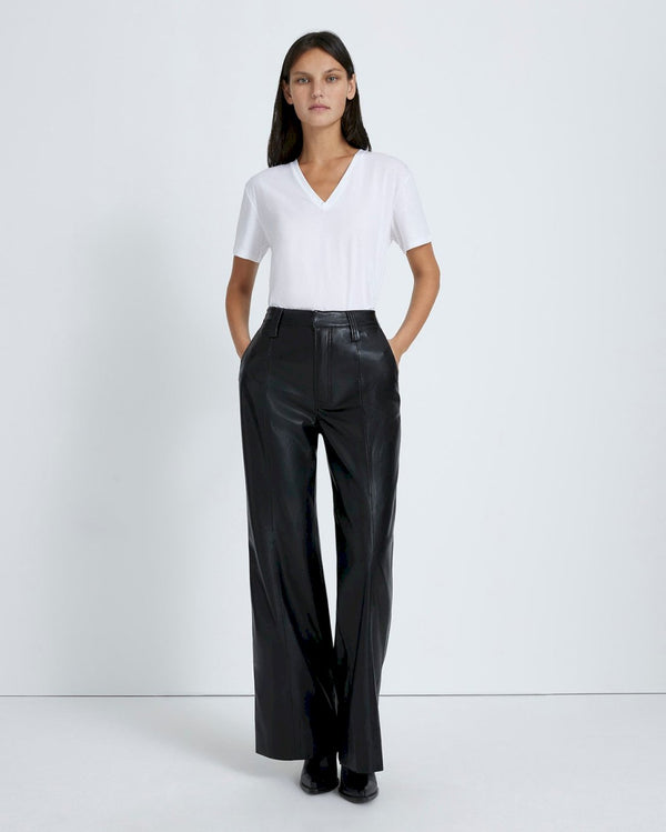 7 for all mankind Faux Leather Easy Trouser Pants