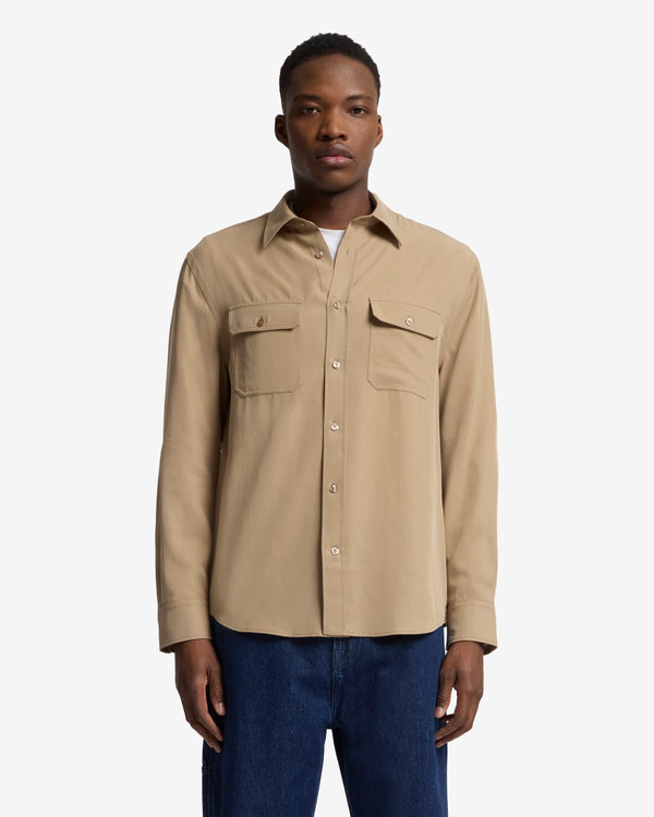 7 For All Mankind Fluid Military Shirt Shirts