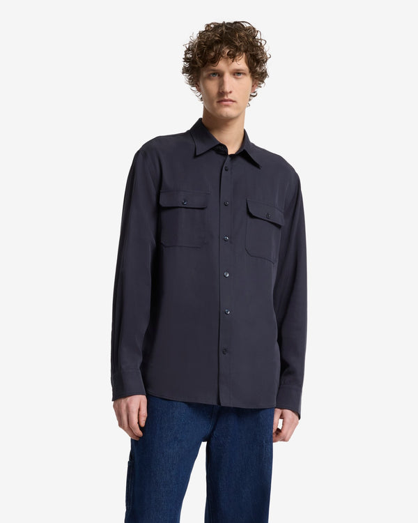 7 For All Mankind Fluid Military Shirt Shirts
