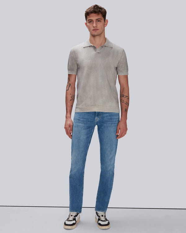7 For All Mankind Garment Dyed Cotton Polo Shirts
