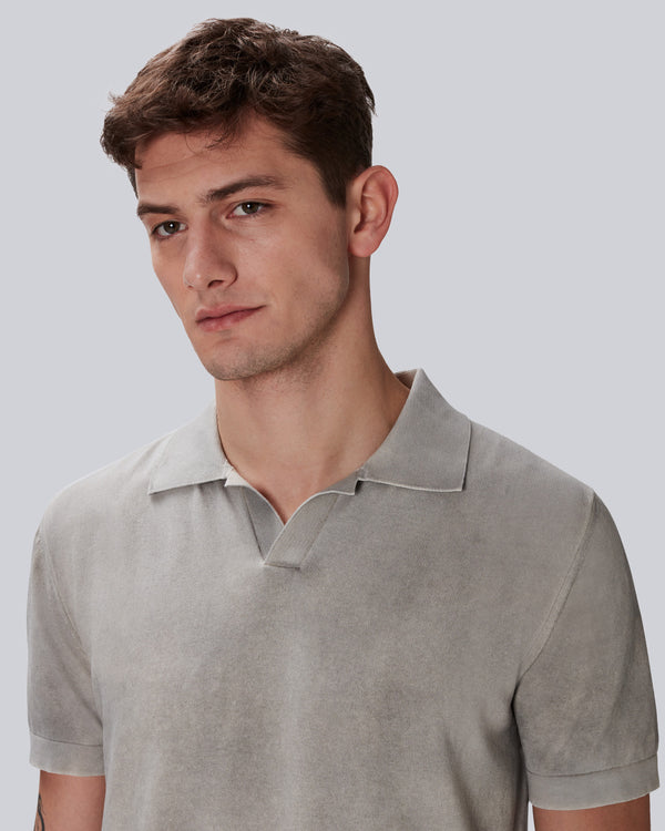 7 For All Mankind Garment Dyed Cotton Polo Shirts
