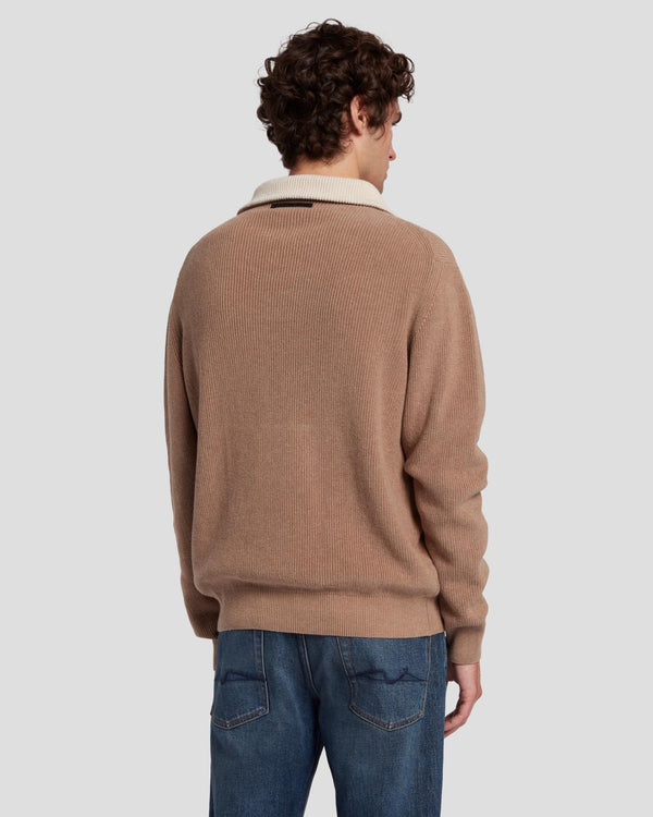 7 For All Mankind Half Zip Sweater Sweaters