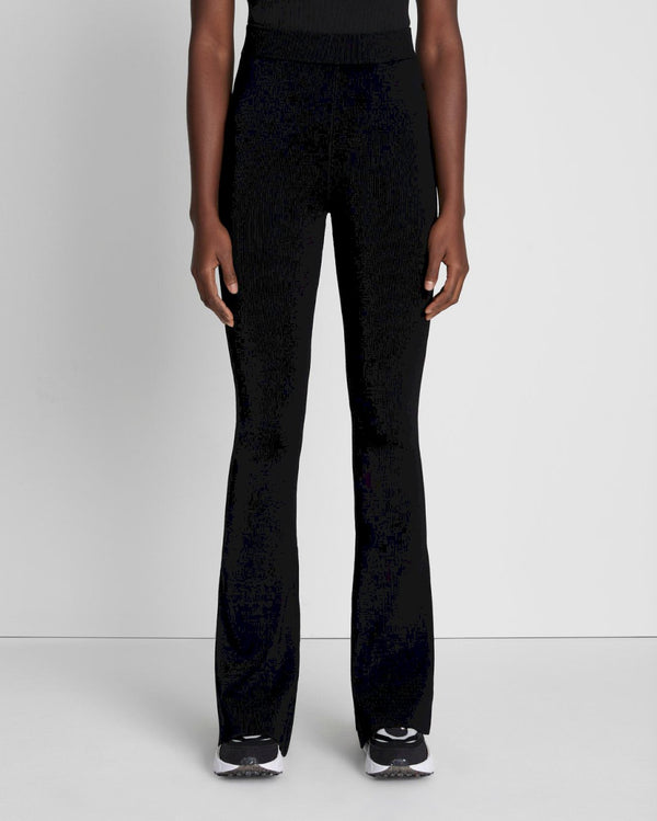 7 For All Mankind High Rise Ribbed Bootcut Pants