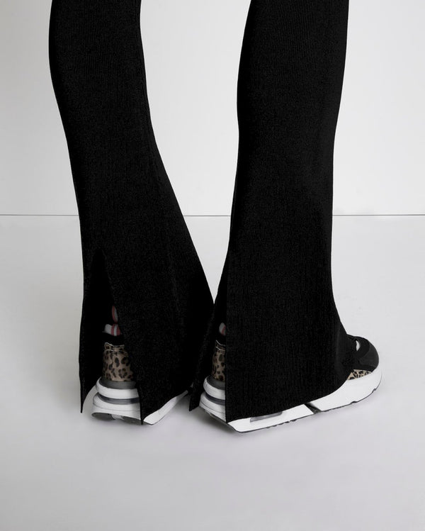 7 For All Mankind High Rise Ribbed Bootcut Pants