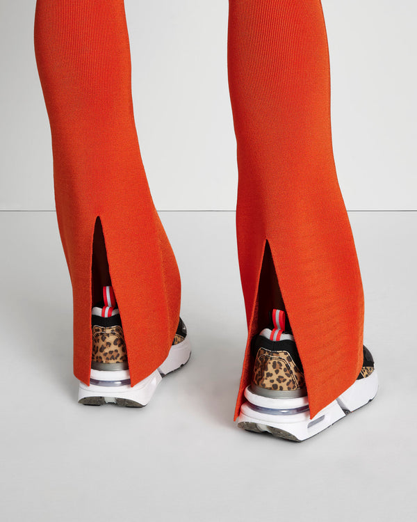 7 For All Mankind High Rise Ribbed Bootcut Pants