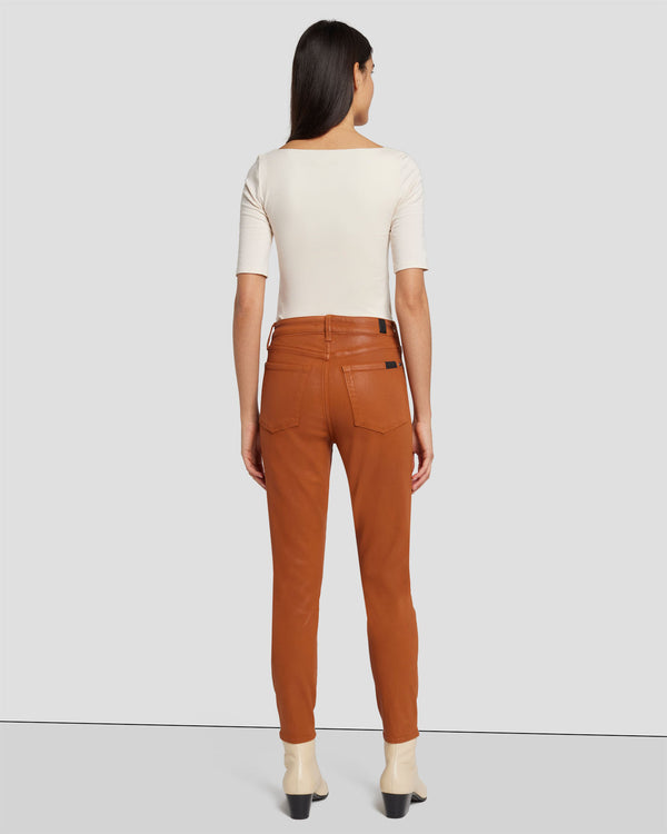 7 For All Mankind High Waist Ankle Skinny Jeans