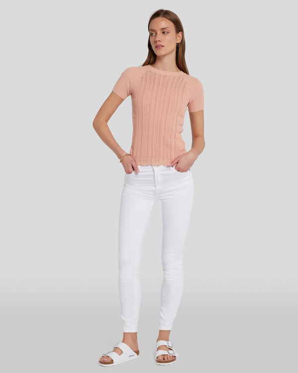 7 for all mankind High Waist Ankle Skinny Pants