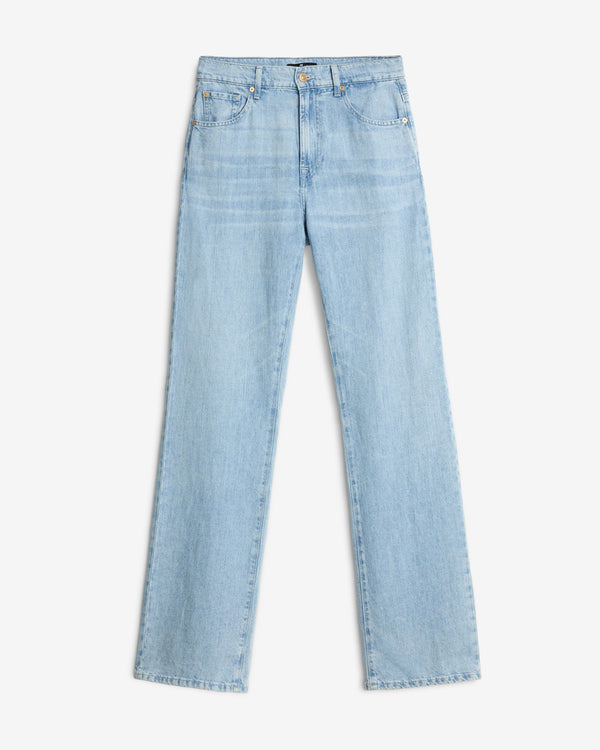 7 for all mankind Indigo Linen Tess Trouser Jeans