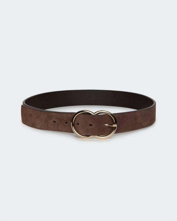 7 For All Mankind Infinity Suede Belt Accessories