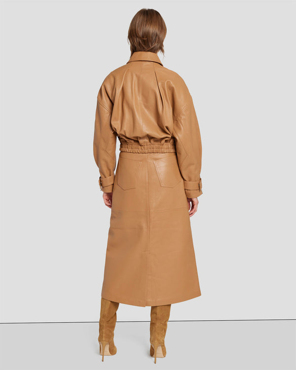 7 For All Mankind Leather Moto Jacket Jackets