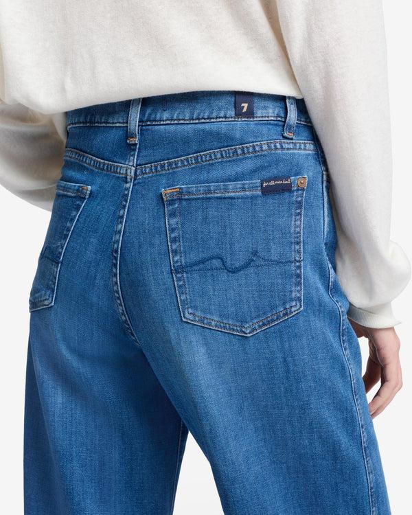 7 For All Mankind Left Hand Cropped Lotta Jeans