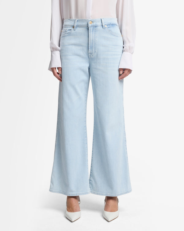 7 For All Mankind Left Hand Cropped Lotta Jeans