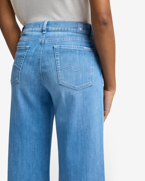 7 For All Mankind Left Hand Cropped Lotta Jeans
