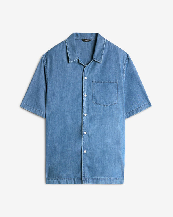 7 for all mankind Leisure Denim Camp Shirt Shirts