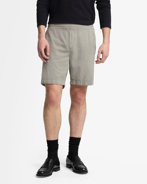 7 For All Mankind Linen Blend Jogger Short Shorts