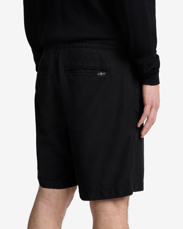 7 For All Mankind Linen Blend Jogger Short Shorts
