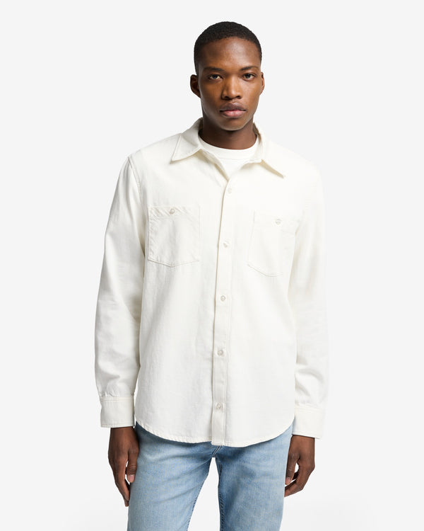 7 For All Mankind Linen Blend Overshirt Shirts