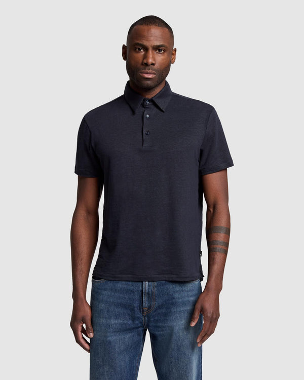 7 for all mankind Linen Blend Polo Shirts