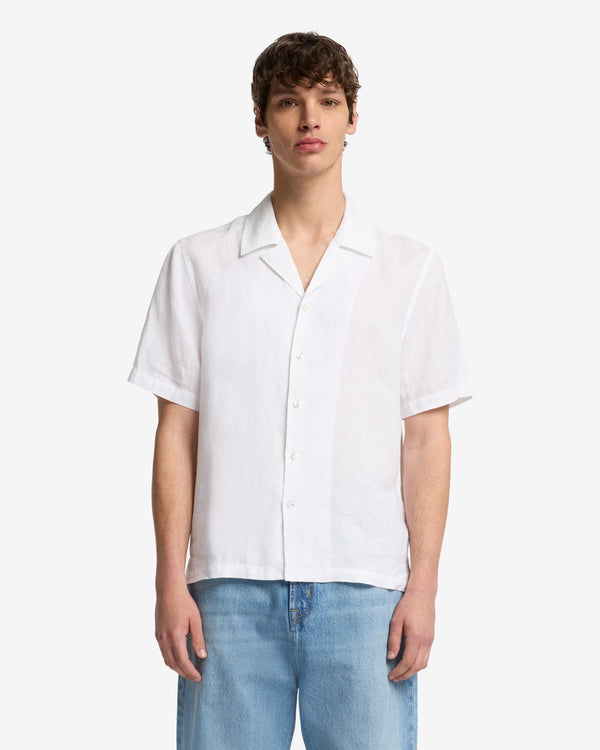 7 For All Mankind Linen Camp Shirt Shirts