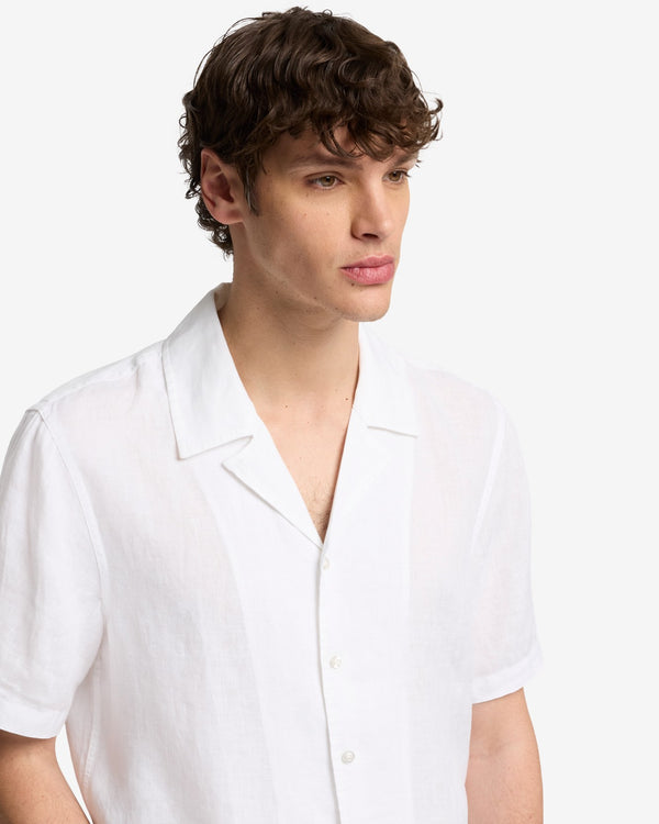 7 For All Mankind Linen Camp Shirt Shirts