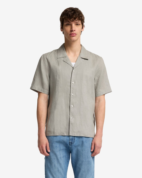 7 For All Mankind Linen Camp Shirt Shirts