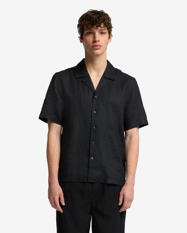7 For All Mankind Linen Camp Shirt Shirts
