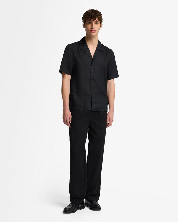 7 For All Mankind Linen Camp Shirt Shirts