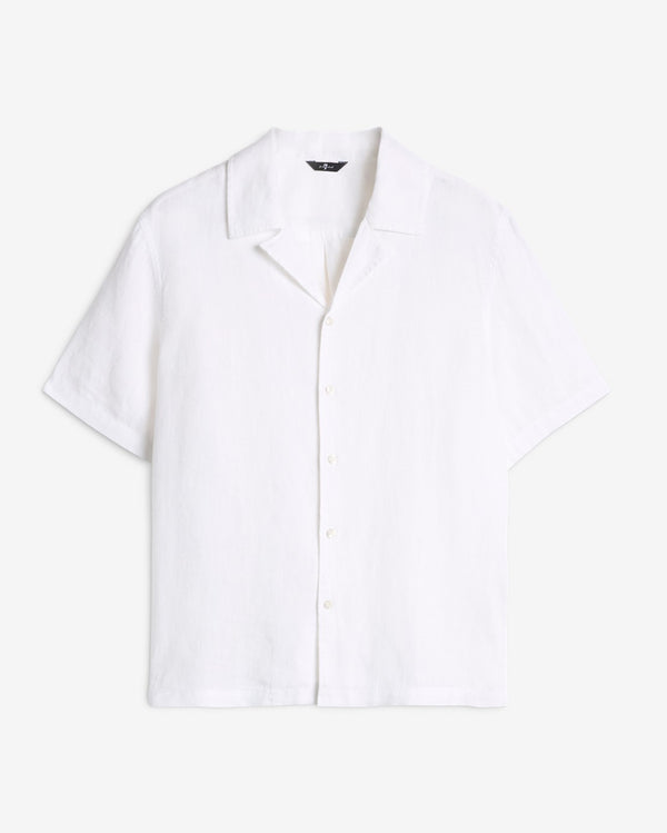 7 for all mankind Linen Camp Shirt Shirts
