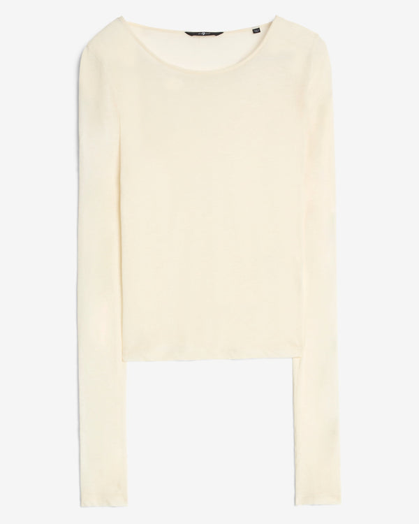 7 for all mankind Long Sleeve Crew Tops
