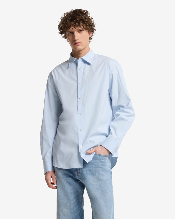 7 For All Mankind Long Sleeve Poplin Shirt Shirts