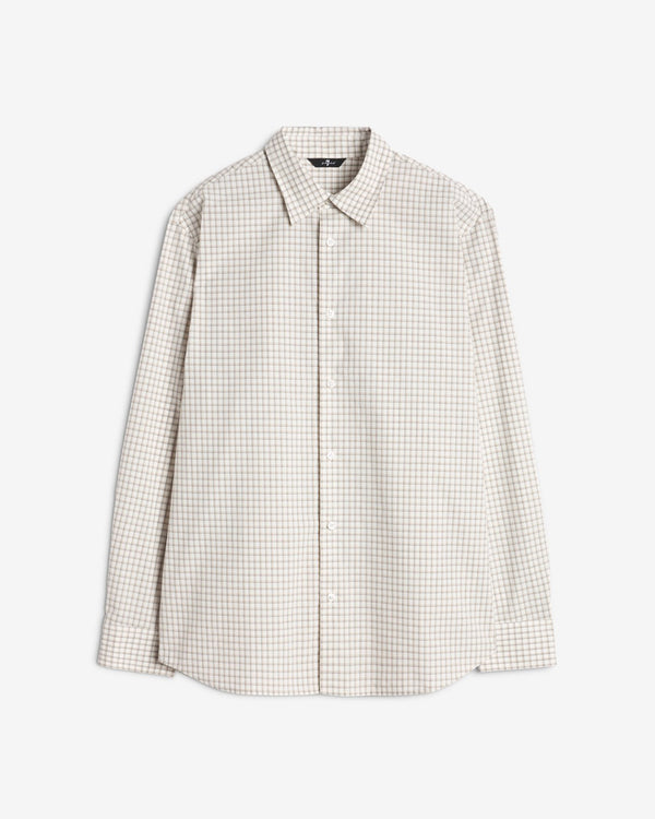 7 for all mankind Long Sleeve Poplin Shirt Shirts