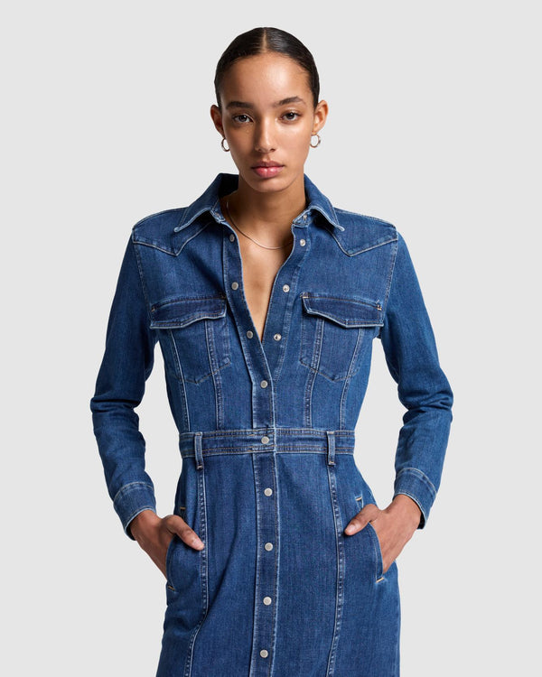 7 For All Mankind Luxe Dress Dresses