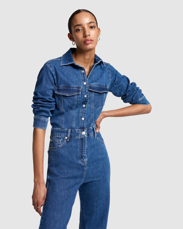 7 For All Mankind Luxe Jumpsuit Jumpsuits