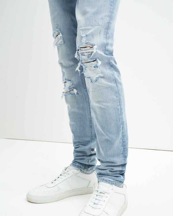 7 For All Mankind Luxe Sport Stacked Skinny Jeans