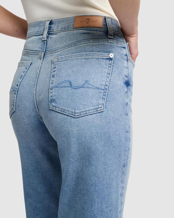 7 For All Mankind Luxe Vintage Cropped Alexa Jeans